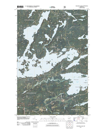 Shagawa Lake, MN (2011, 24000-Scale) Preview 1