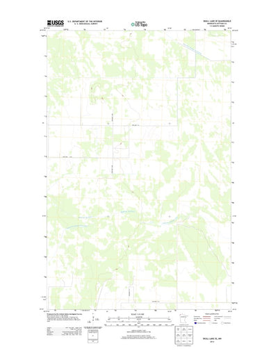 Skull Lake SE, MN (2013, 24000-Scale) Preview 1