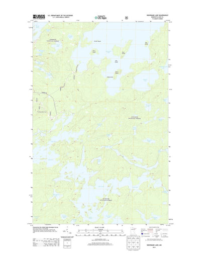 Snowbank Lake, MN (2013, 24000-Scale) Preview 1