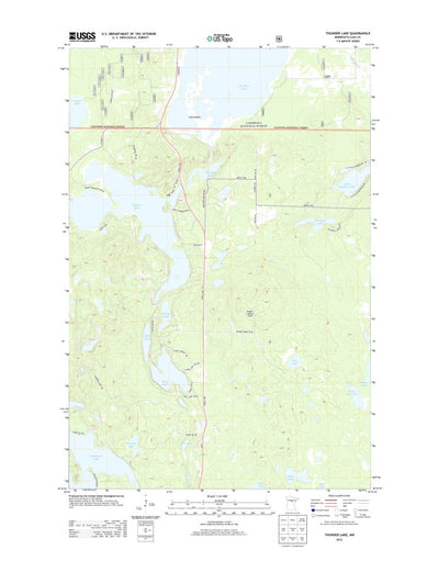 Thunder Lake, MN (2013, 24000-Scale) Preview 1