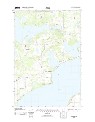 Walker Lake, MN (2013, 24000-Scale) Preview 1