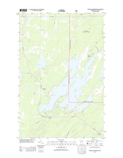 Whiteface Reservoir, MN (2013, 24000-Scale) Preview 1