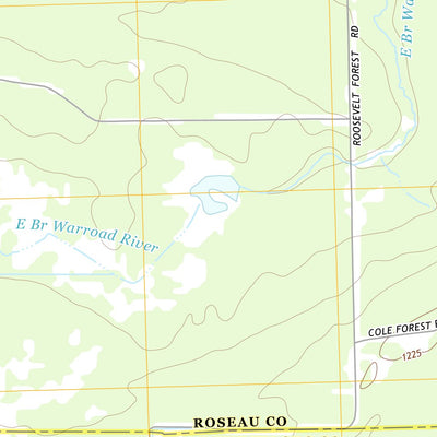 Winter Road Lake NW, MN (2013, 24000-Scale) Preview 3