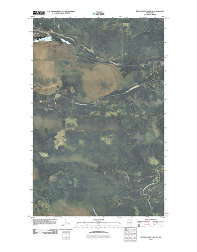 Winter Road Lake SE, MN (2010, 24000-Scale) Preview 1