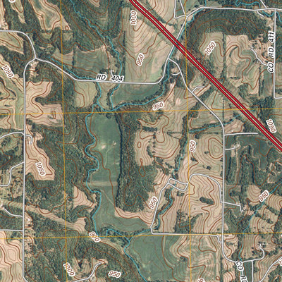 Amazonia, MO-KS (2010, 24000-Scale) Preview 2