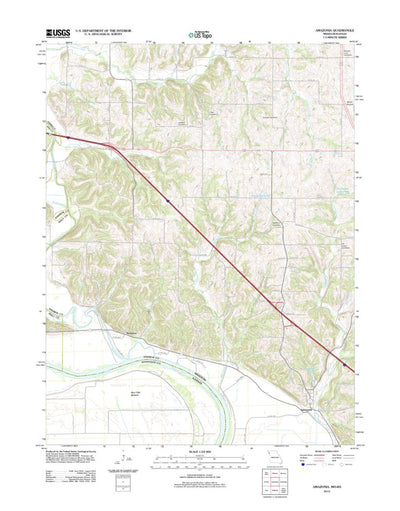Amazonia, MO-KS (2012, 24000-Scale) Preview 1