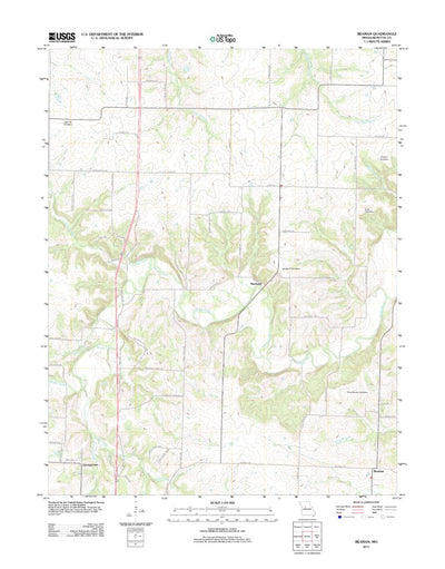 Beaman, MO (2011, 24000-Scale) Preview 1