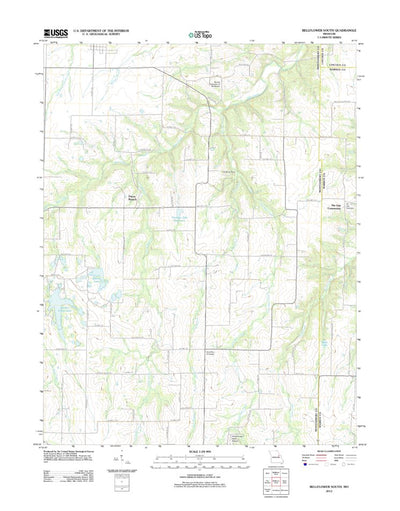 Bellflower South, MO (2012, 24000-Scale) Preview 1