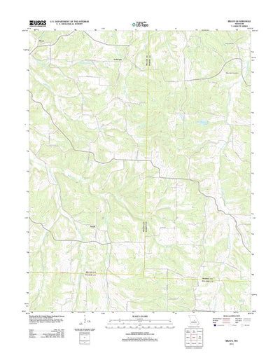 Brays, MO (2011, 24000-Scale) Preview 1