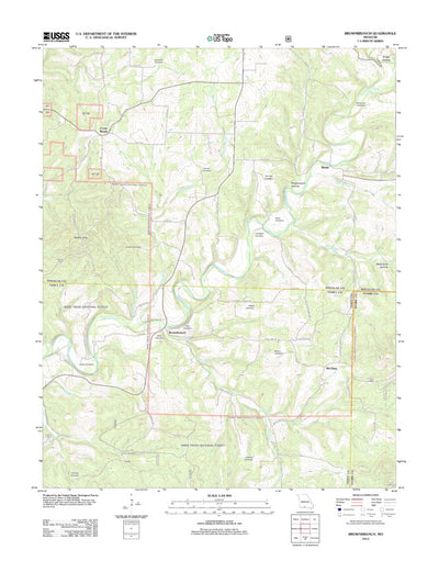 Brownbranch, MO (2012, 24000-Scale) Preview 1