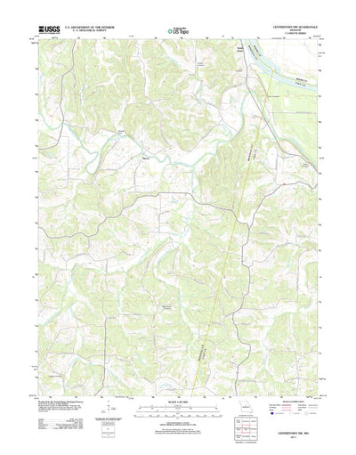 Centertown NW, MO (2011, 24000-Scale) Preview 1