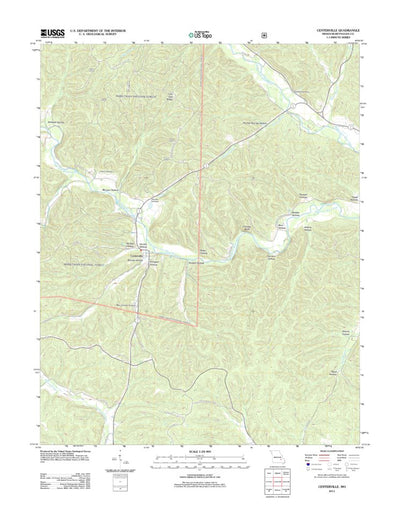 Centerville, MO (2011, 24000-Scale) Preview 1