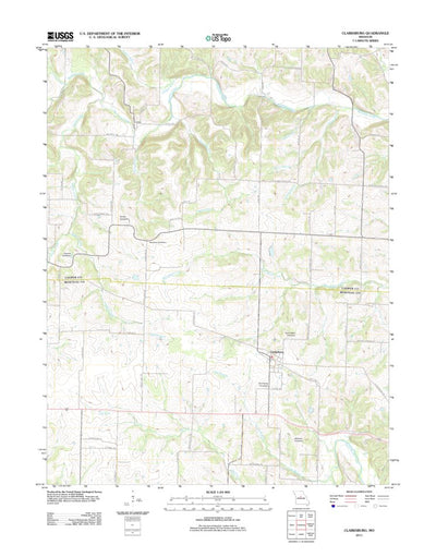 Clarksburg, MO (2011, 24000-Scale) Preview 1