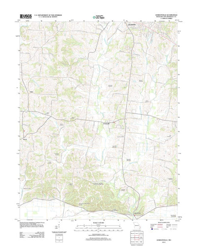 Gordonville, MO (2012, 24000-Scale) Preview 1