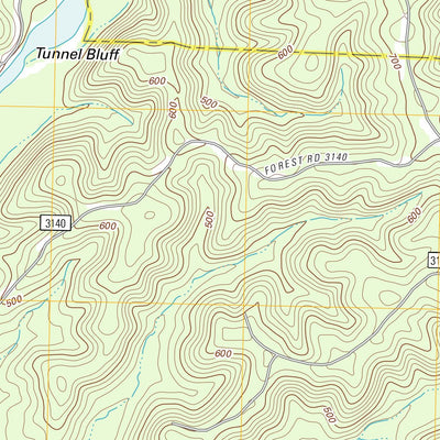Grandin SW, MO (2011, 24000-Scale) Preview 2