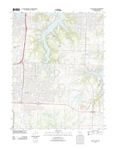 Lake Jacomo, MO (2011, 24000-Scale) Preview 1