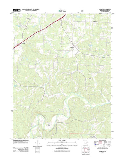 Leasburg, MO (2012, 24000-Scale) Preview 1