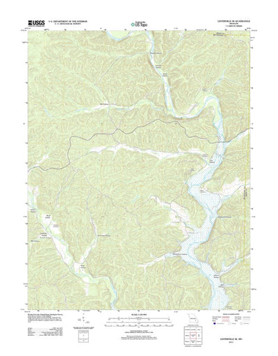 Lesterville SE, MO (2011, 24000-Scale) Preview 1