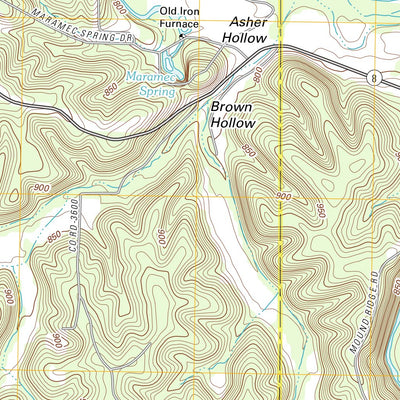 Maramec Spring, MO (2012, 24000-Scale) Preview 3