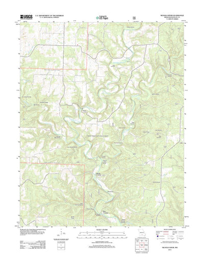 Nichols Knob, MO (2012, 24000-Scale) Preview 1