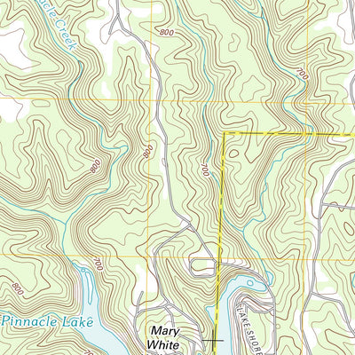 Pinnacle Lake, MO (2012, 24000-Scale) Preview 3