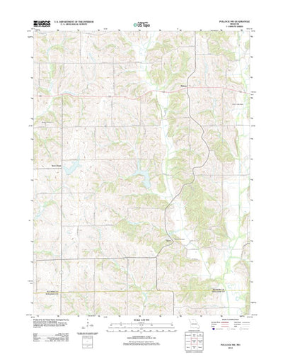 Pollock NW, MO (2012, 24000-Scale) Preview 1