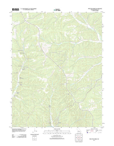 Proctor Creek, MO (2011, 24000-Scale) Preview 1