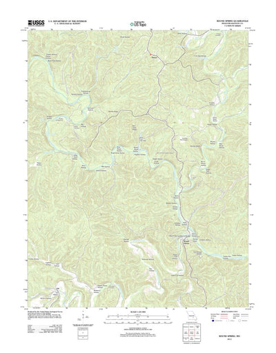 Round Spring, MO (2011, 24000-Scale) Map by United States Geological ...