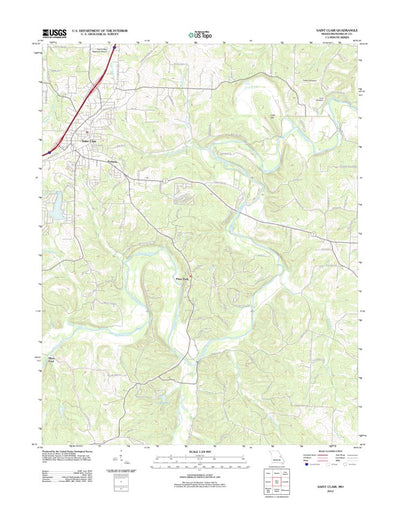 Saint Clair, MO (2012, 24000-Scale) Preview 1