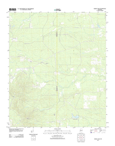Barge Lake, MS (2012, 24000-Scale) Preview 1