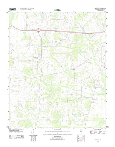 Bent Oak, MS (2012, 24000-Scale) Preview 1