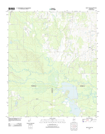 Bluff Lake, MS (2012, 24000-Scale) Preview 1