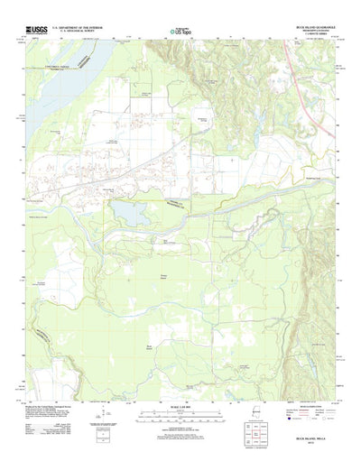 Buck Island, MS-LA (2012, 24000-Scale) Preview 1