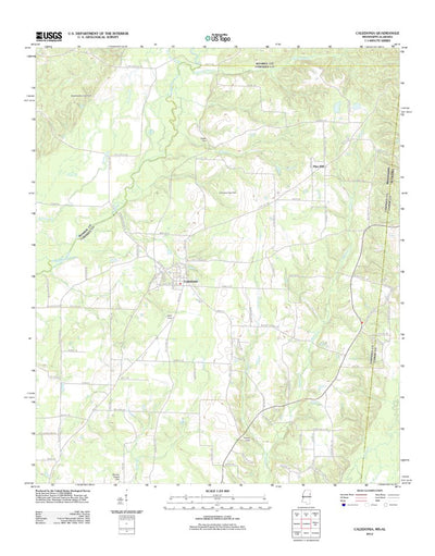 Caledonia, MS-AL (2012, 24000-Scale) Preview 1