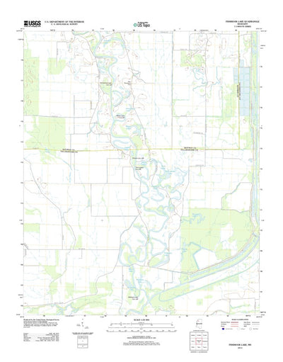 Fishhook Lake, MS (2012, 24000-Scale) Preview 1