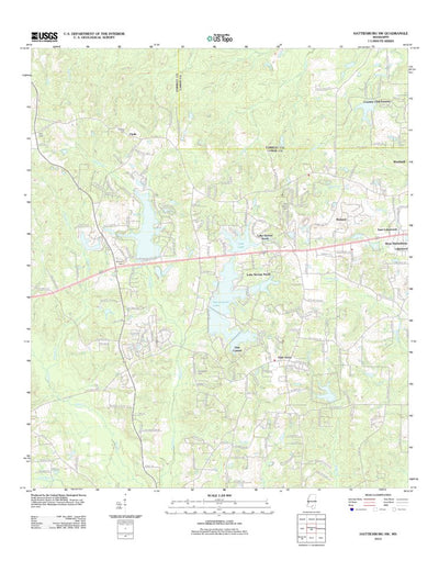 Hattiesburg SW, MS (2012, 24000-Scale) Preview 1