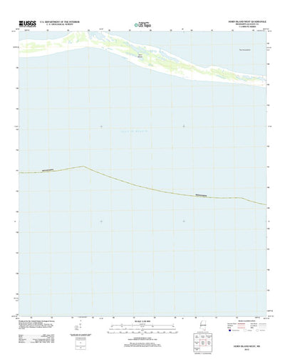 Horn Island West, MS (2012, 24000-Scale) Preview 1