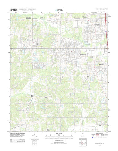 Horn Lake, MS-TN (2012, 24000-Scale) Preview 1