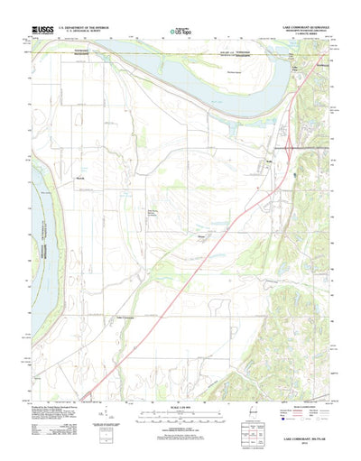 Lake Cormorant, MS-TN-AR (2012, 24000-Scale) Preview 1