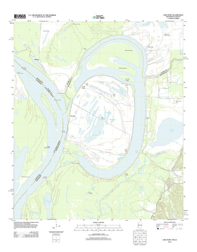 Lake Mary, MS-LA (2012, 24000-Scale) Preview 1