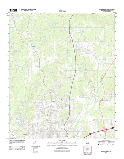 Meridian North, MS (2012, 24000-Scale) Preview 1
