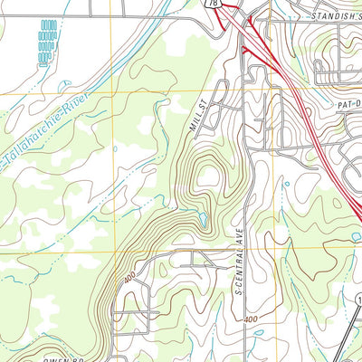 New Albany West, MS (2012, 24000-Scale) Preview 3
