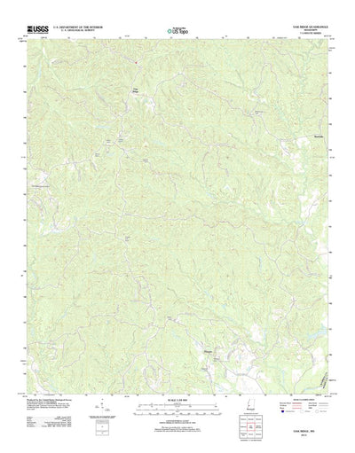 Oak Ridge, MS (2012, 24000-Scale) Preview 1