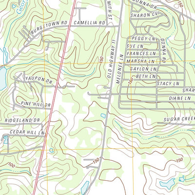 Picayune, MS-LA (2012, 24000-Scale) Preview 3