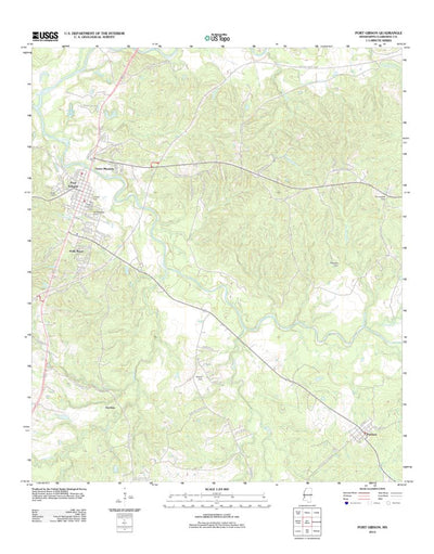 Port Gibson, MS (2012, 24000-Scale) Preview 1