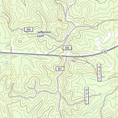 Puskus Lake, MS (2012, 24000-Scale) Preview 3