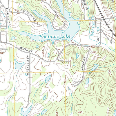 Southwest Pontotoc, MS (2012, 24000-Scale) Preview 3