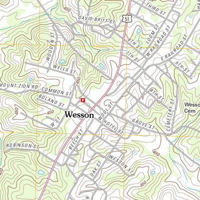 Wesson, MS (2012, 24000-Scale) Preview 3
