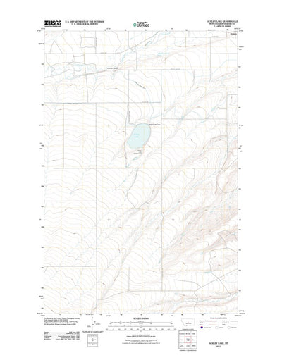 Ackley Lake, MT (2011, 24000-Scale) Preview 1