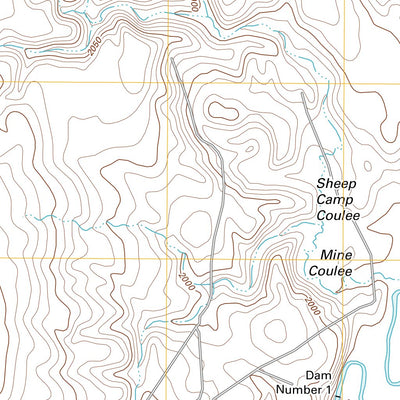 Alkali Coulee, MT (2011, 24000-Scale) Preview 3